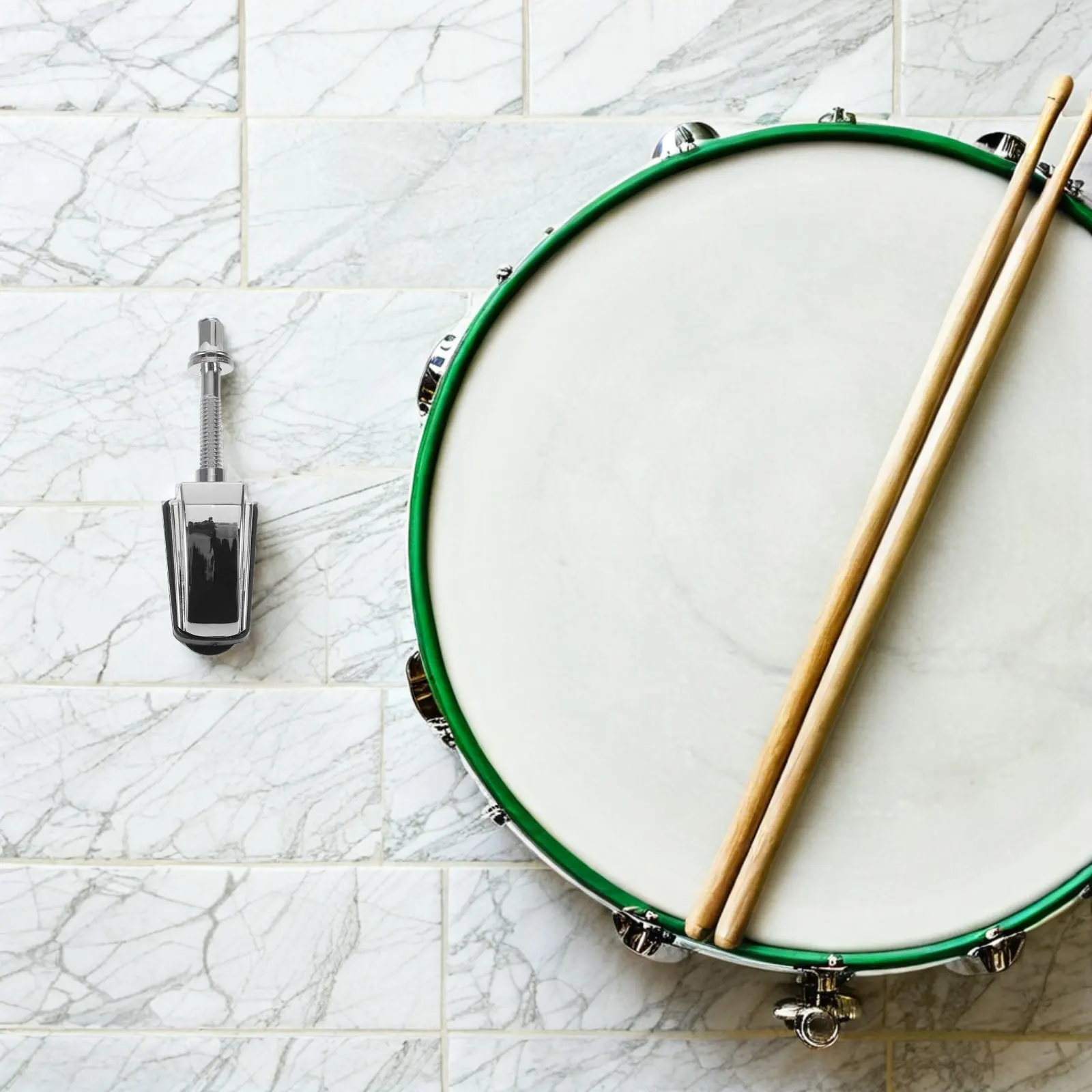 Single Ended Snare Drum Lug with Tension Rod Professional Chrome Metal Finish Drum Mounting Hardware for Bass Snare Percussion
Single Ended Snare Drum Lug with Tension Rod Professional Chrome Metal Finish Drum Mounting Hardware for Bass Snare Percussion