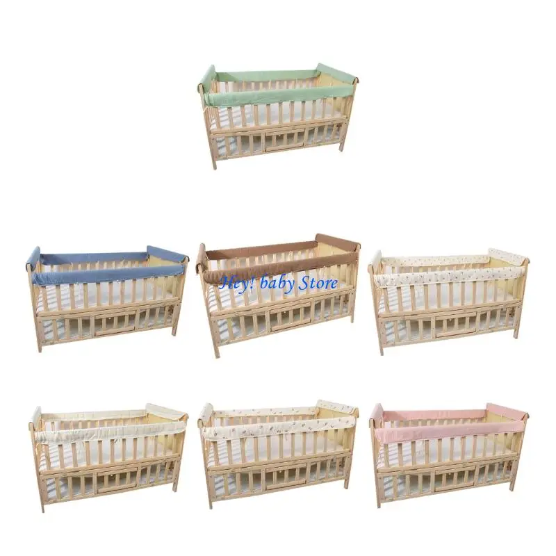 Q1FE 4 шт. защитная крышка для рельсов из плотного хлопка, защитные приспособления для рельсов для кроватки, регулируемые стяжки
Q1FE 4 шт. защитная крышка для рельсов из плотного хлопка, защитные приспособления для рельсов для кроватки, регулируемые стяжки