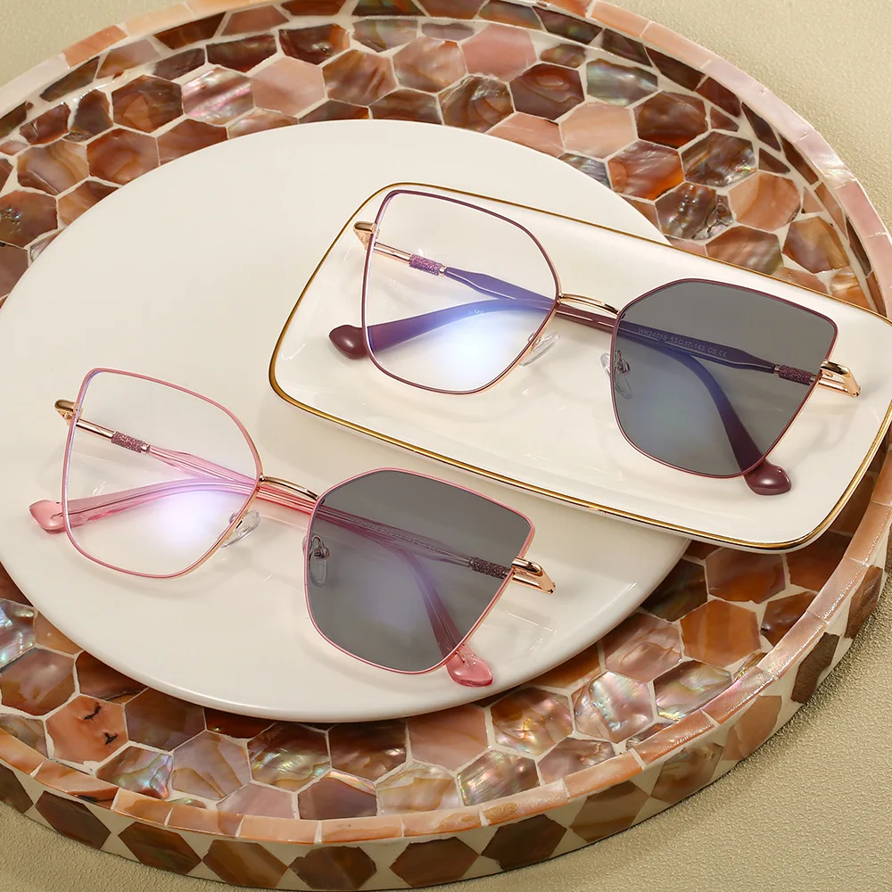 Large Size Frame Women Butterfly Prescription Glasses Blue Light Blocking Photochromic Glasses Optical Lenses Eyewear 24018
Large Size Frame Women Butterfly Prescription Glasses Blue Light Blocking Photochromic Glasses Optical Lenses Eyewear 24018