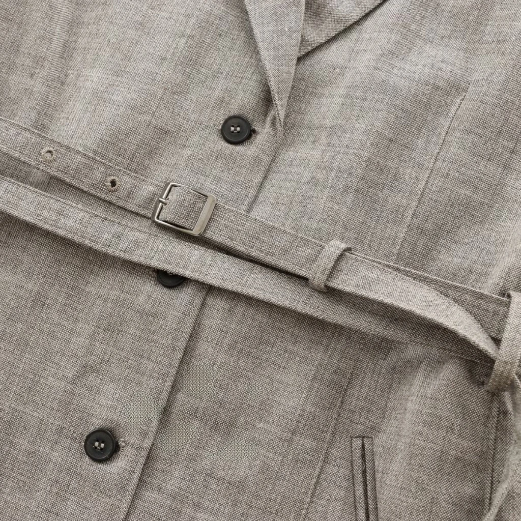 European And American Style Women's Lapel Long Sleeve Slim Waist Coat with Belt ZR Wholesale
European And American Style Women's Lapel Long Sleeve Slim Waist Coat with Belt ZR Wholesale