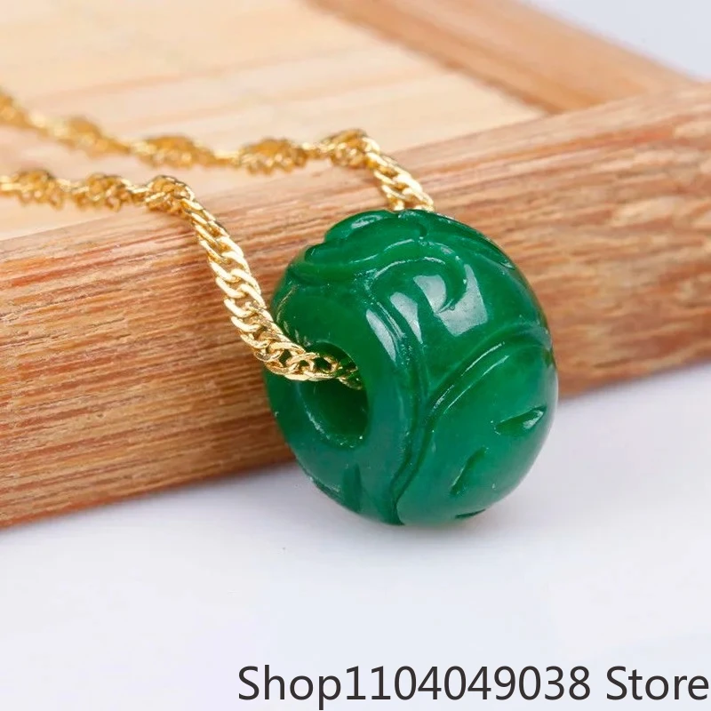 Натуральный зеленый нефрит, резьба, 13 мм, полые бусины для денег, сделай сам, подвески, браслет, очаровательные ювелирные аксессуары, амулет, подарки для женщин и мужчин
Натуральный зеленый нефрит, резьба, 13 мм, полые бусины для денег, сделай сам, подвески, браслет, очаровательные ювелирные аксессуары, амулет, подарки для женщин и мужчин