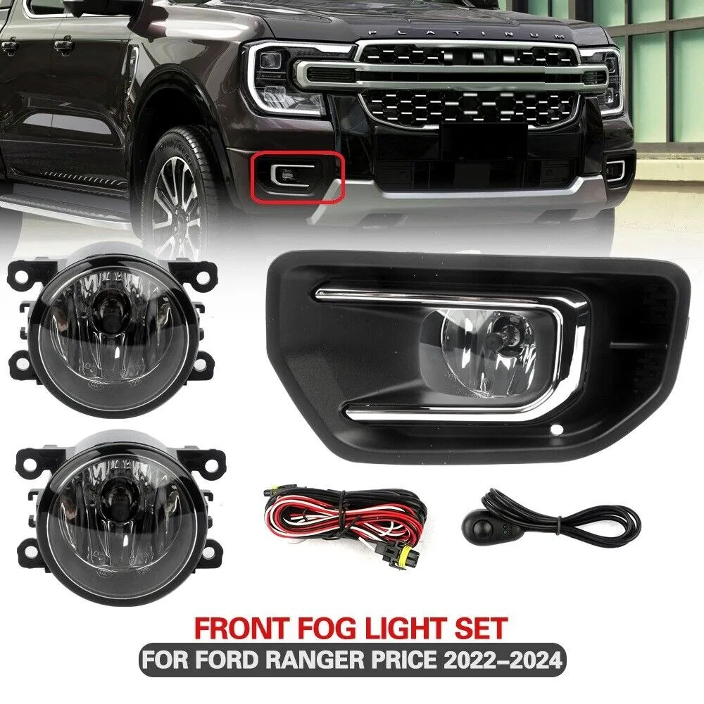 For Ford Ranger 2022 2023 2024 Bumper FogLights Driving Lamps w/Switch and Kits Pair Set Left+Right FD9922E
For Ford Ranger 2022 2023 2024 Bumper FogLights Driving Lamps w/Switch and Kits Pair Set Left+Right FD9922E