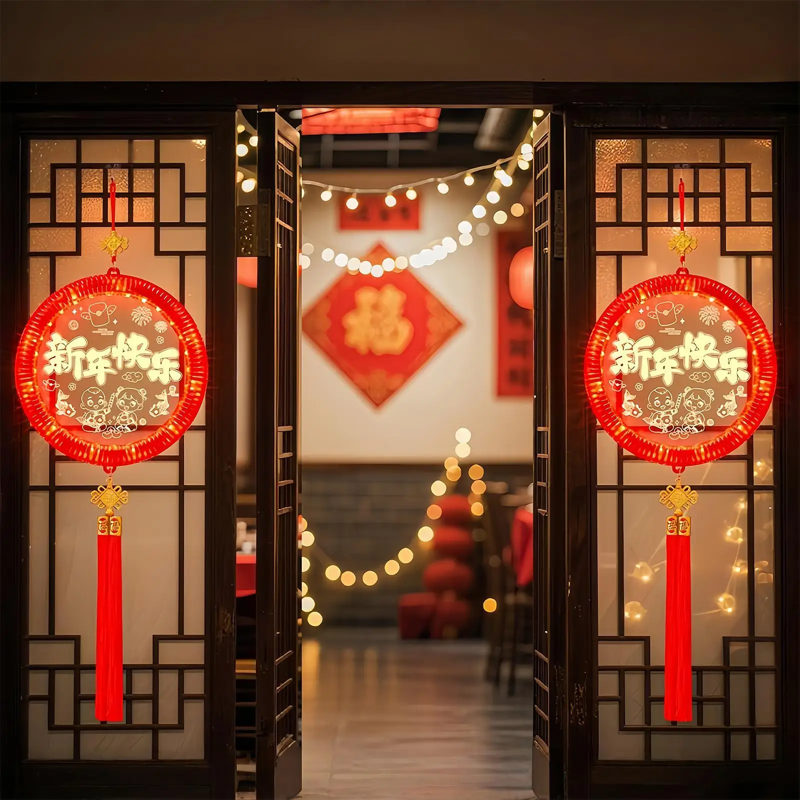 Led Decorative Lights 2026 Year Of The Horse Led Lights Pendant Festive Tree Ornaments For Car Windowsill Bedroom Balconies
Led Decorative Lights 2026 Year Of The Horse Led Lights Pendant Festive Tree Ornaments For Car Windowsill Bedroom Balconies