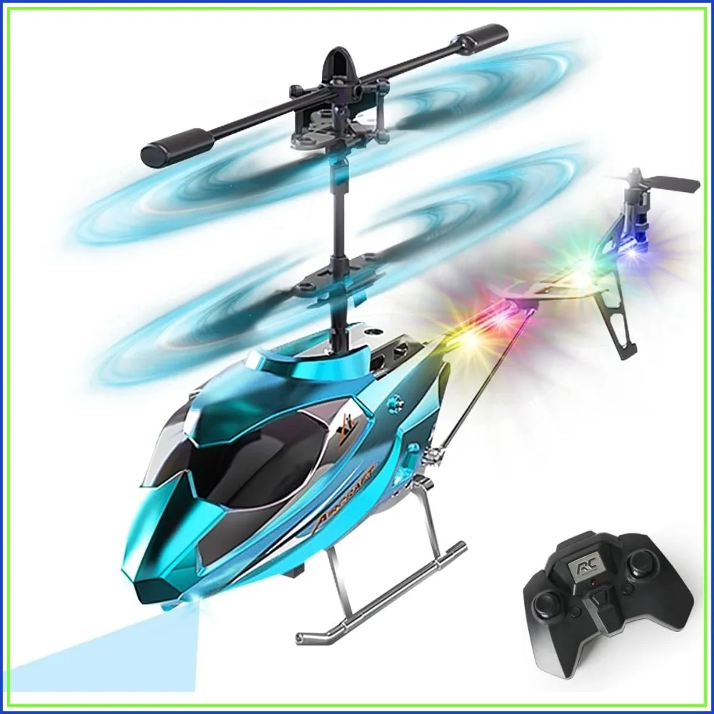 2.4G RC Helicopter with LED Lights, One-Key Take-Off, Altitude Hold, Indoor Toy for Kids 12+ & Adults
2.4G RC Helicopter with LED Lights, One-Key Take-Off, Altitude Hold, Indoor Toy for Kids 12+ & Adults