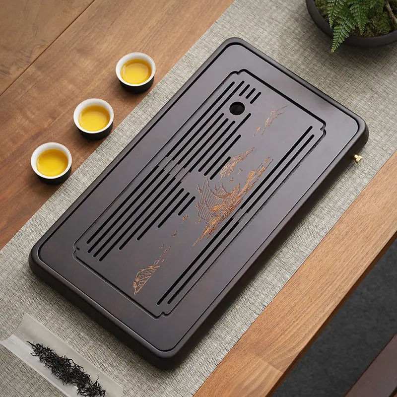 Luxury Large Tea Tray Bamboo Solid Wood Small Drainage Tea Tray Living Room Serving bandeja de bambu para cozinha Tea Supplies
Luxury Large Tea Tray Bamboo Solid Wood Small Drainage Tea Tray Living Room Serving bandeja de bambu para cozinha Tea Supplies