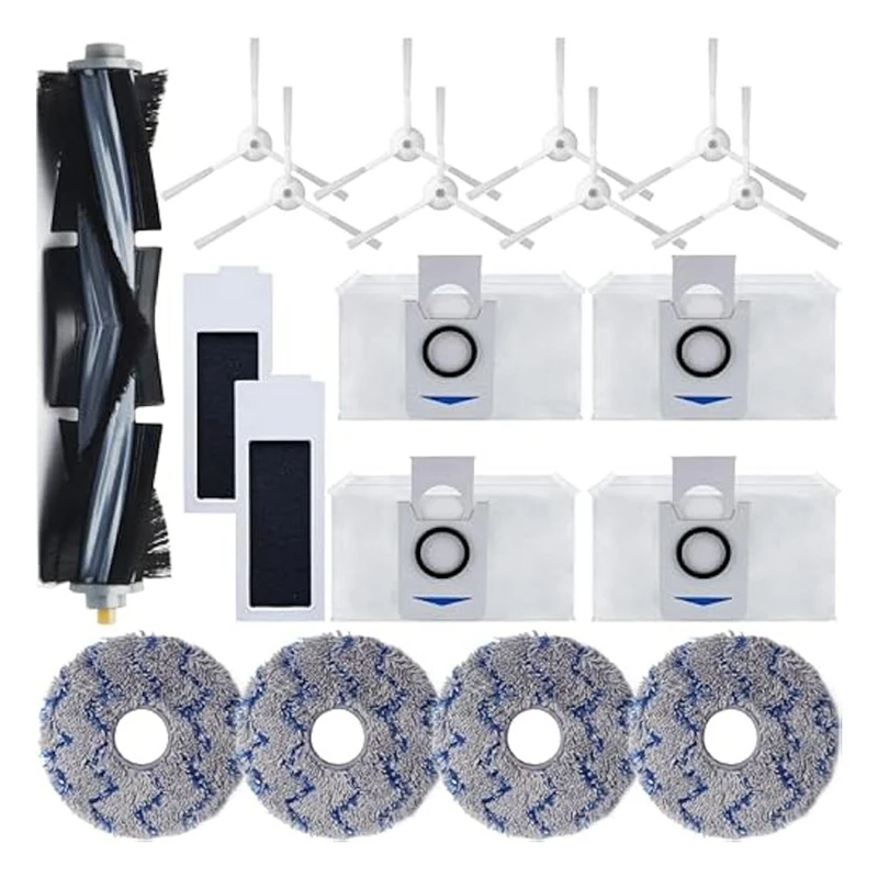 YCOC-19Pcs Replacement Parts For ECOVACS Deebot T20 Omni/Max/Pro,Ecovacs T20 Max Vacuum Cleaner Accessories Kit
YCOC-19Pcs Replacement Parts For ECOVACS Deebot T20 Omni/Max/Pro,Ecovacs T20 Max Vacuum Cleaner Accessories Kit