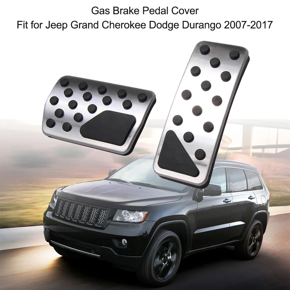 2Pcs Gas Brake Pedal Cover For Jeep Grand Cherokee Dodge Durango 2011-2019 Car Replacement Parts 82212055
2Pcs Gas Brake Pedal Cover For Jeep Grand Cherokee Dodge Durango 2011-2019 Car Replacement Parts 82212055