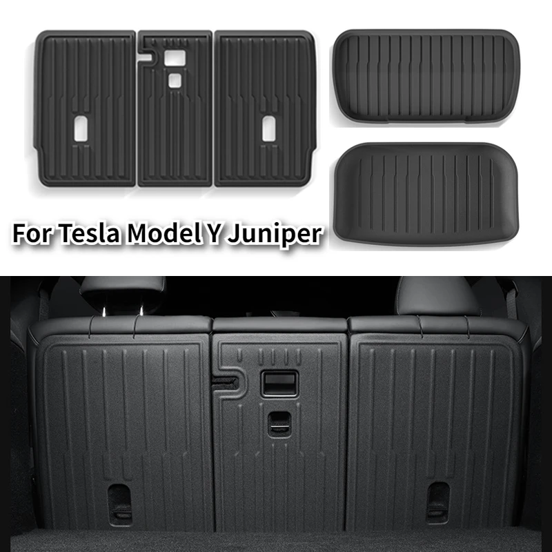 Trunk Mats for Tesla Model Y Juniper 2025 TPE Front Rear Trunk Frunk Storage Waterproof Protective Pad Seat Back Pad Cargo Liner
Trunk Mats for Tesla Model Y Juniper 2025 TPE Front Rear Trunk Frunk Storage Waterproof Protective Pad Seat Back Pad Cargo Liner