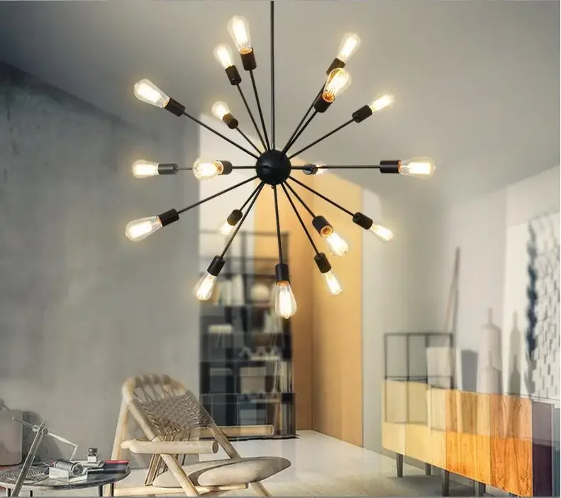 Multi-Head Simple Chandelier Iron Droplight Retro Industrial Style Creative Satellite Chandelier
Multi-Head Simple Chandelier Iron Droplight Retro Industrial Style Creative Satellite Chandelier