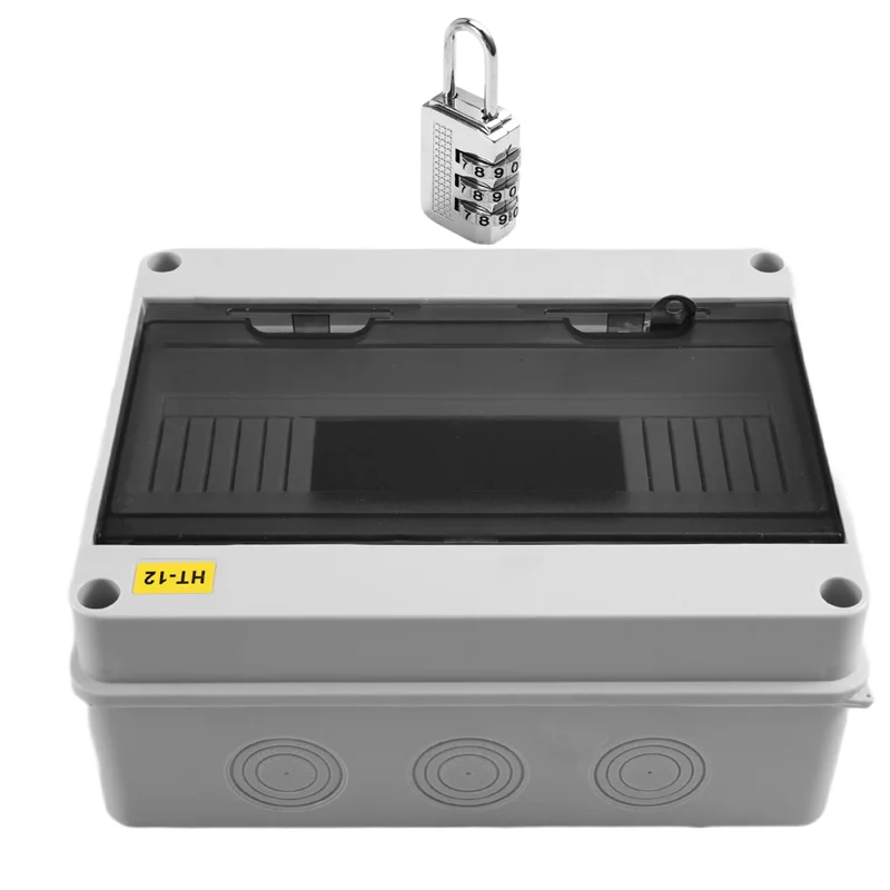 ABRS-HT Series Junction Box 12WAY IP65 Waterproof Distribution Box Outdoor Plastic Electrical Withlock HT-12Way Forcircuit Break
ABRS-HT Series Junction Box 12WAY IP65 Waterproof Distribution Box Outdoor Plastic Electrical Withlock HT-12Way Forcircuit Break