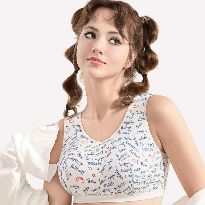 Large Size Sleep Underwear Women Anti Sagging Nighttime Sleep Bra Home Vest Style 70 75 80 85 90 95 100 B C D E F G H I J
Large Size Sleep Underwear Women Anti Sagging Nighttime Sleep Bra Home Vest Style 70 75 80 85 90 95 100 B C D E F G H I J