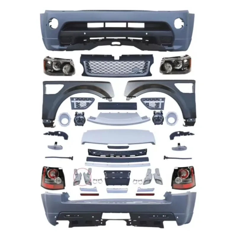 Body Kit for Range Rover Sport 2005 - 2013 Old to New Design Upgrade to 2010-2012 Facelift L320
Body Kit for Range Rover Sport 2005 - 2013 Old to New Design Upgrade to 2010-2012 Facelift L320