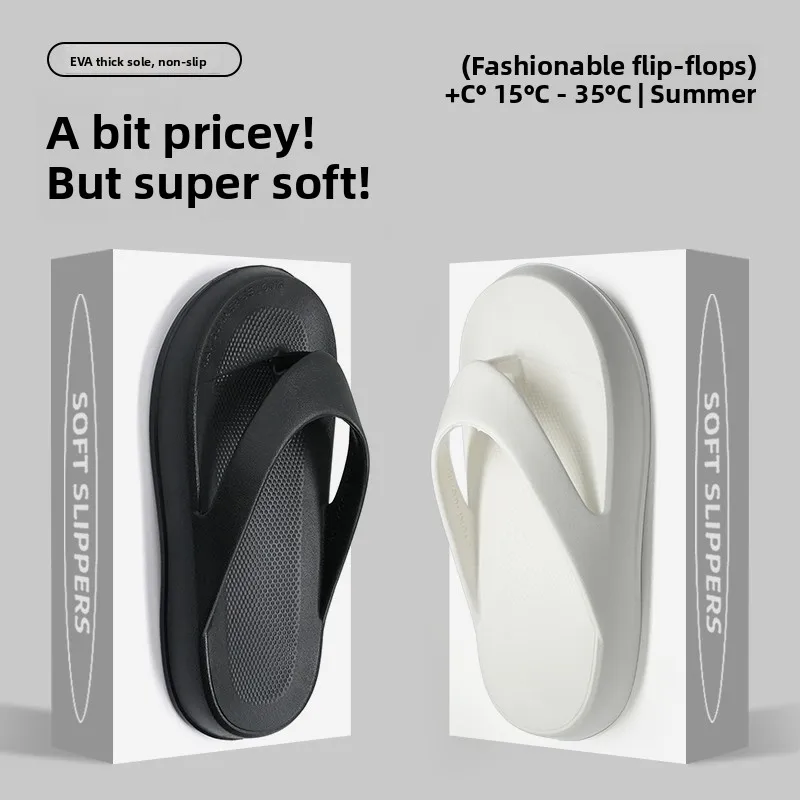 Men's Beach Soft Bottom Sandals EVA Thick Heel Heightening Summer Outdoor Casual Foot-Themed Clogs Couple's Slip-On Shoes
Men's Beach Soft Bottom Sandals EVA Thick Heel Heightening Summer Outdoor Casual Foot-Themed Clogs Couple's Slip-On Shoes
