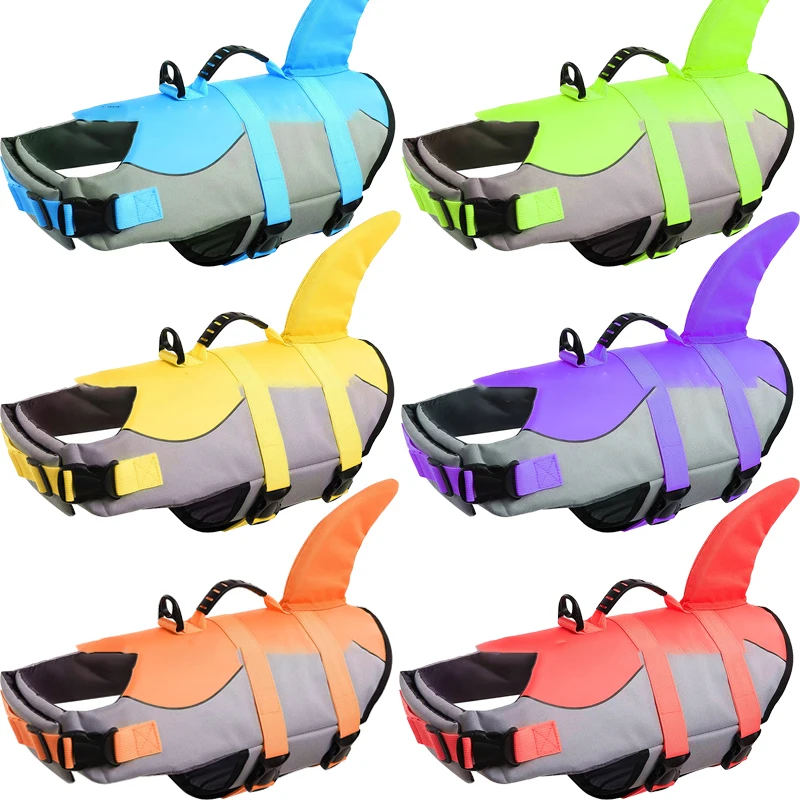 Shark Dog Life Vest Swimwear Puppy Jacket Dog Swimming Suit Pet Clothes for Small Medium Dog
Shark Dog Life Vest Swimwear Puppy Jacket Dog Swimming Suit Pet Clothes for Small Medium Dog