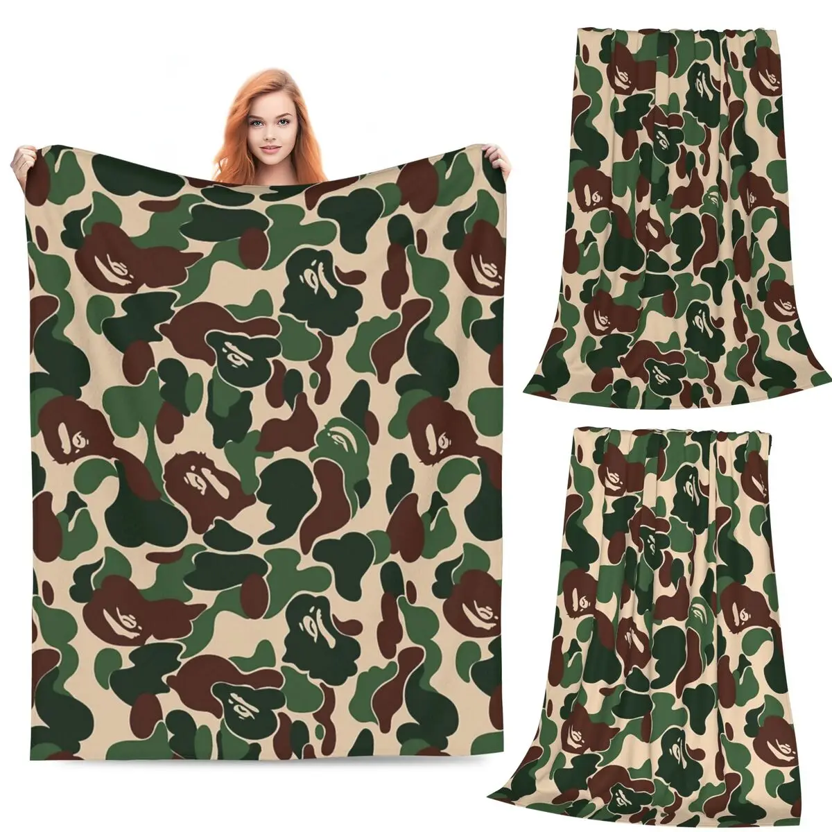Camouflage Blanket Fleece Sofa Throw Blanket Super Soft Throw Blankets for Couch Bedding Travel Throws Bedspread Quilt
Camouflage Blanket Fleece Sofa Throw Blanket Super Soft Throw Blankets for Couch Bedding Travel Throws Bedspread Quilt
