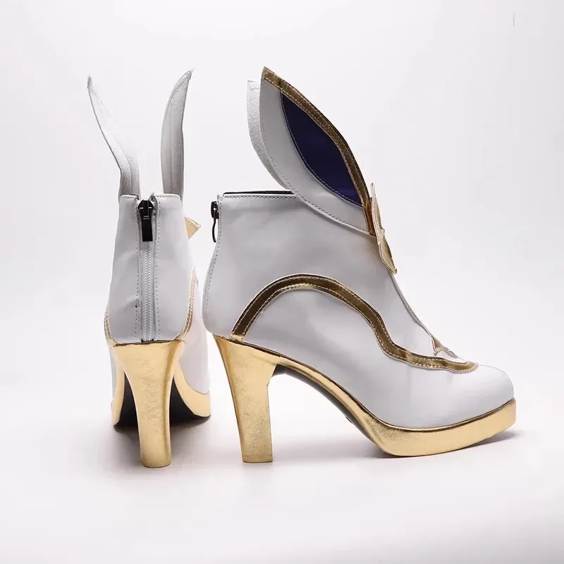Game Akali cosplay shoes game LOL star guardian cosplay prop PU leather shoes women girls Halloween party Carnival boots FUF2025
Game Akali cosplay shoes game LOL star guardian cosplay prop PU leather shoes women girls Halloween party Carnival boots FUF2025