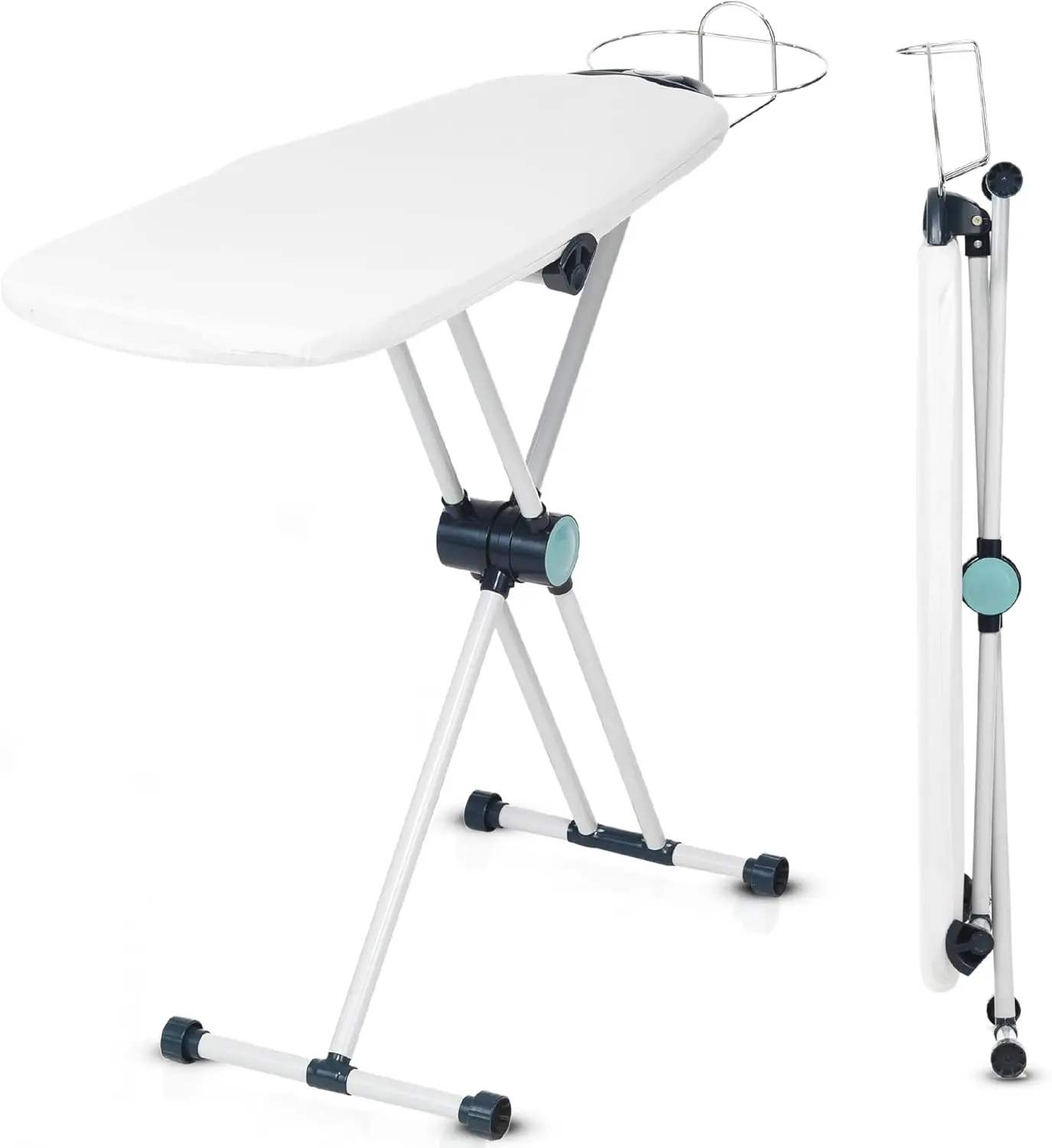 Dual Sided Iron Board Torso Shaped Full Size Ironing Board Adjustable Height Detachable Iron Holder Garment Clips Heat Resistant
Dual Sided Iron Board Torso Shaped Full Size Ironing Board Adjustable Height Detachable Iron Holder Garment Clips Heat Resistant