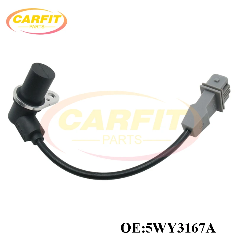 Новый OEM 5WY3167A 0K30A-18891 0K30A18891 OK30A-18-891 550357 Датчик положения коленчатого вала для Kia Rio 2001-2005 1.5L 1.6L Автозапчасти
Новый OEM 5WY3167A 0K30A-18891 0K30A18891 OK30A-18-891 550357 Датчик положения коленчатого вала для Kia Rio 2001-2005 1.5L 1.6L Автозапчасти