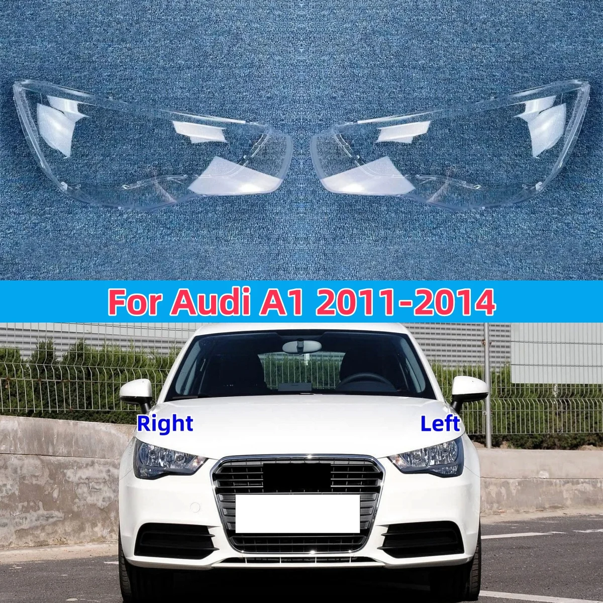 For Audi A1 2011 2012 2013 2014 Headlight Cover Transparent Shade Lamp Headlamp Shell Plexiglass Replace Original Lampshade
For Audi A1 2011 2012 2013 2014 Headlight Cover Transparent Shade Lamp Headlamp Shell Plexiglass Replace Original Lampshade