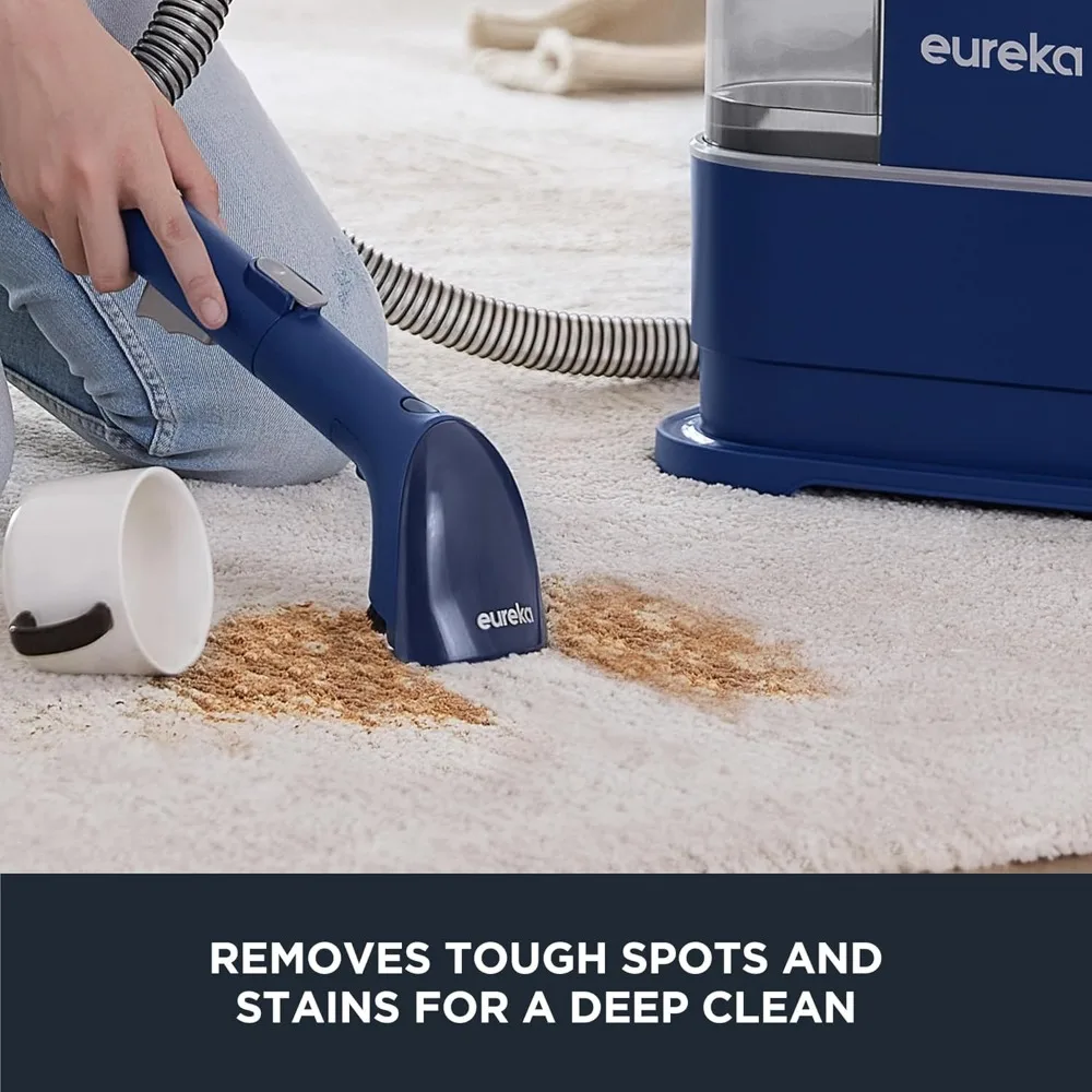 Portable Carpet and Upholstery Cleaner, Spot Cleaner for Pets, Stain Remover for Carpet, Area Rugs, Upholstery, Coaches and Car
Portable Carpet and Upholstery Cleaner, Spot Cleaner for Pets, Stain Remover for Carpet, Area Rugs, Upholstery, Coaches and Car
