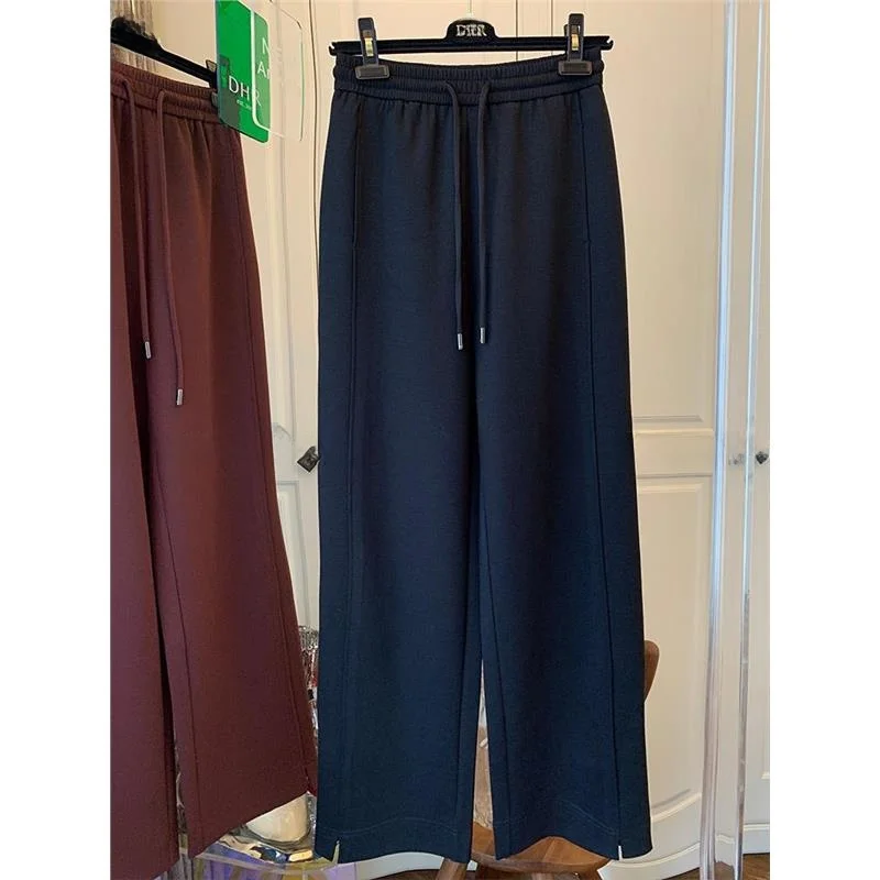 Черные широкие повседневные брюки, мужские осенние свободные брюки длиной до пола, прямые длинные брюки для пар, повседневные брюки
Черные широкие повседневные брюки, мужские осенние свободные брюки длиной до пола, прямые длинные брюки для пар, повседневные брюки