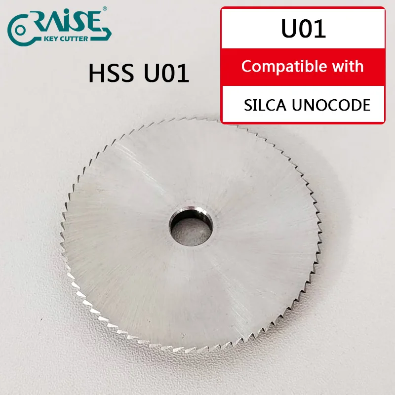 Фреза HSS RAISE Brand, совместимая с фрезерным станком SILCA U01 и ключевым станком SILCA UNOCODE
Фреза HSS RAISE Brand, совместимая с фрезерным станком SILCA U01 и ключевым станком SILCA UNOCODE