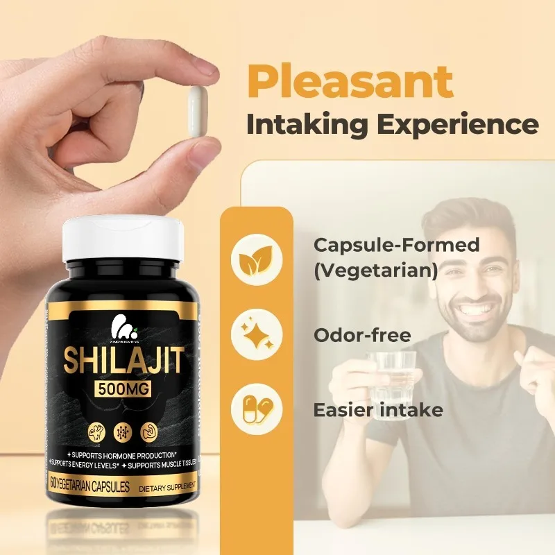 Эксклюзивный мужской Shilajit, экстракт 30:1, гималайский Шианит, иммунитет, энергетическая и когнитивная поддержка, 60 капсул веганских капсул
Эксклюзивный мужской Shilajit, экстракт 30:1, гималайский Шианит, иммунитет, энергетическая и когнитивная поддержка, 60 капсул веганских капсул