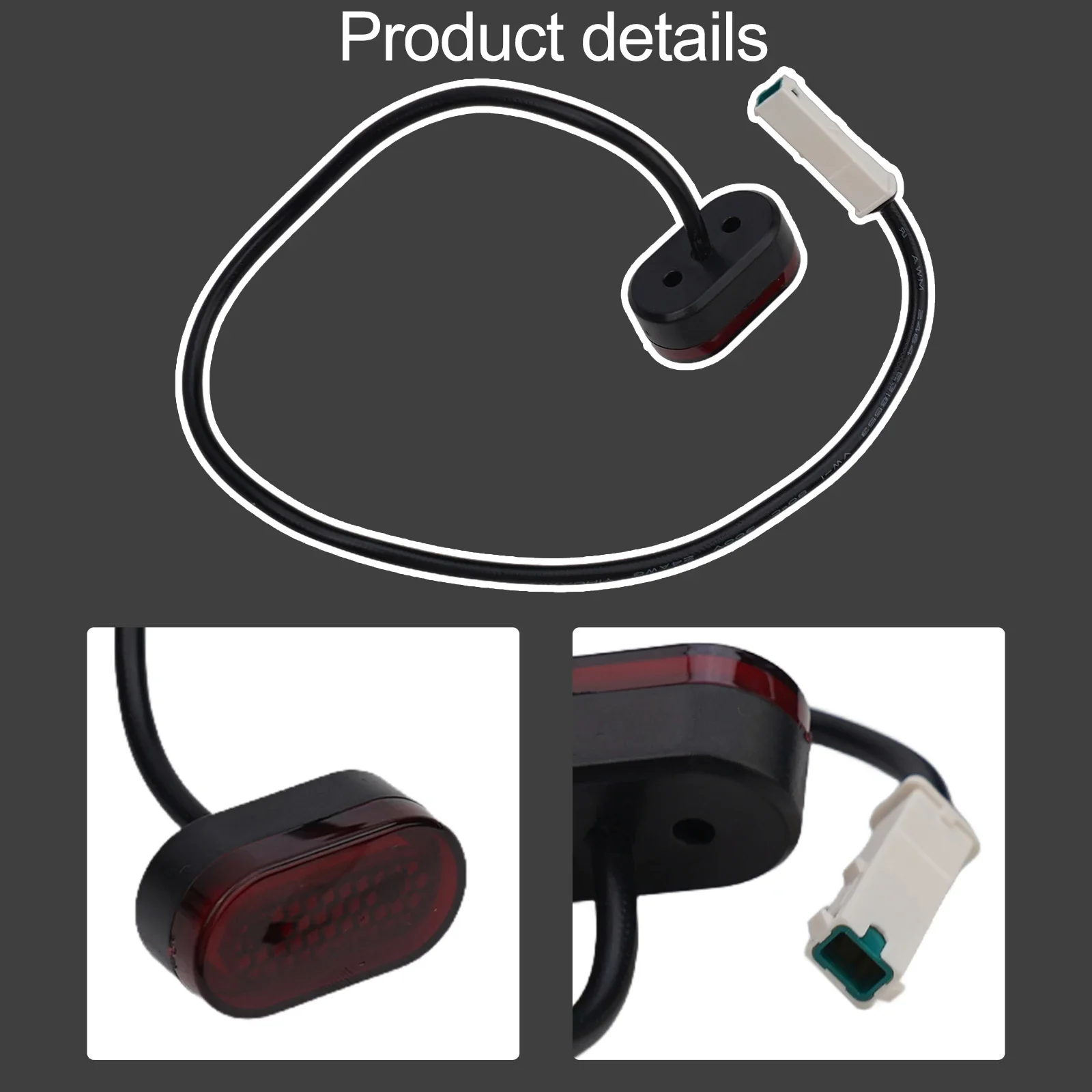 Electric Scooter Taillight Waterproof Brake Light Safety Tips Stoplight For-Xiaomi M 365 Pro Skateboard Tail Lights Parts
Electric Scooter Taillight Waterproof Brake Light Safety Tips Stoplight For-Xiaomi M 365 Pro Skateboard Tail Lights Parts