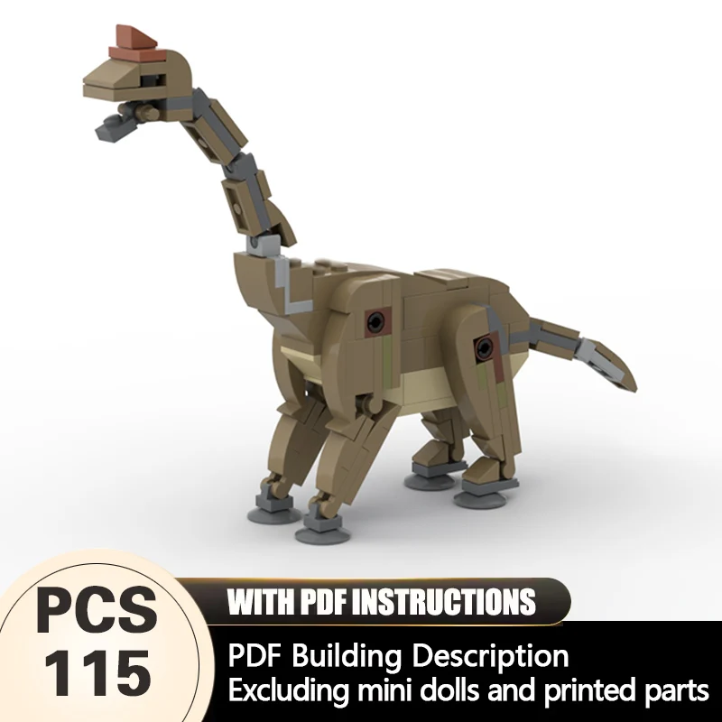 Creators Animal Series Model MOC Building Bricks Long-Neck Dinosaur Modular Technology Gifts Holiday Assemble Children Toys Suit
Creators Animal Series Model MOC Building Bricks Long-Neck Dinosaur Modular Technology Gifts Holiday Assemble Children Toys Suit