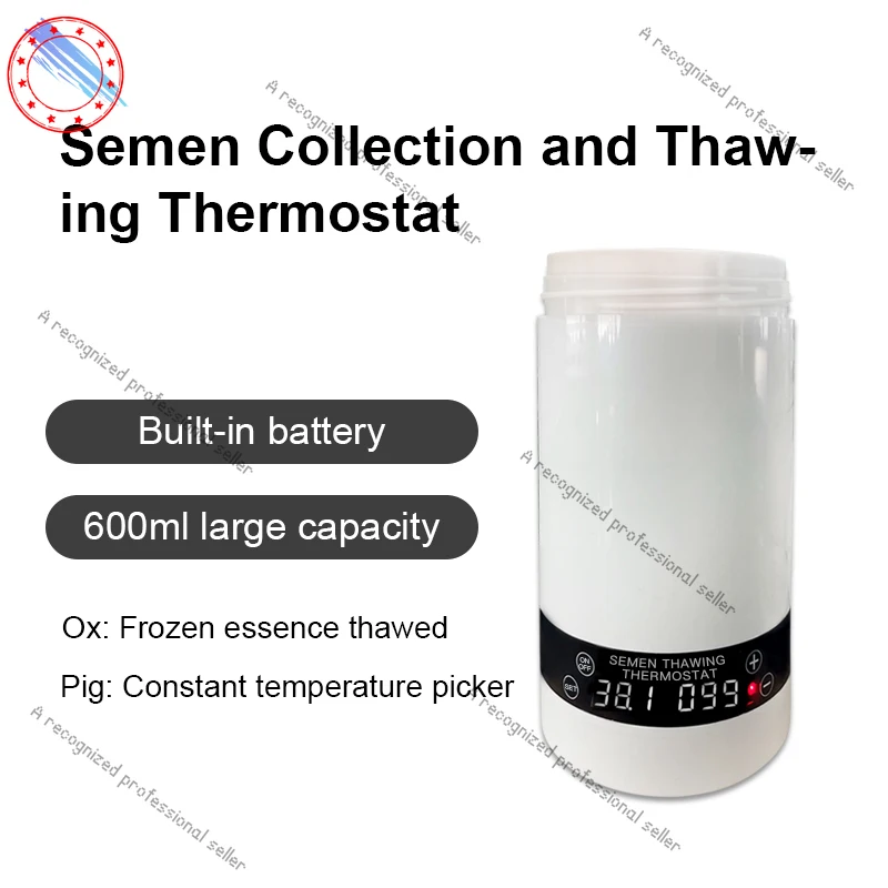 600ML Cattle Frozen Sperm Thawing Cup Boar Artificial Insemination Sperm Collection Thermos Cup Veterinary Sperm Cup NEW
600ML Cattle Frozen Sperm Thawing Cup Boar Artificial Insemination Sperm Collection Thermos Cup Veterinary Sperm Cup NEW