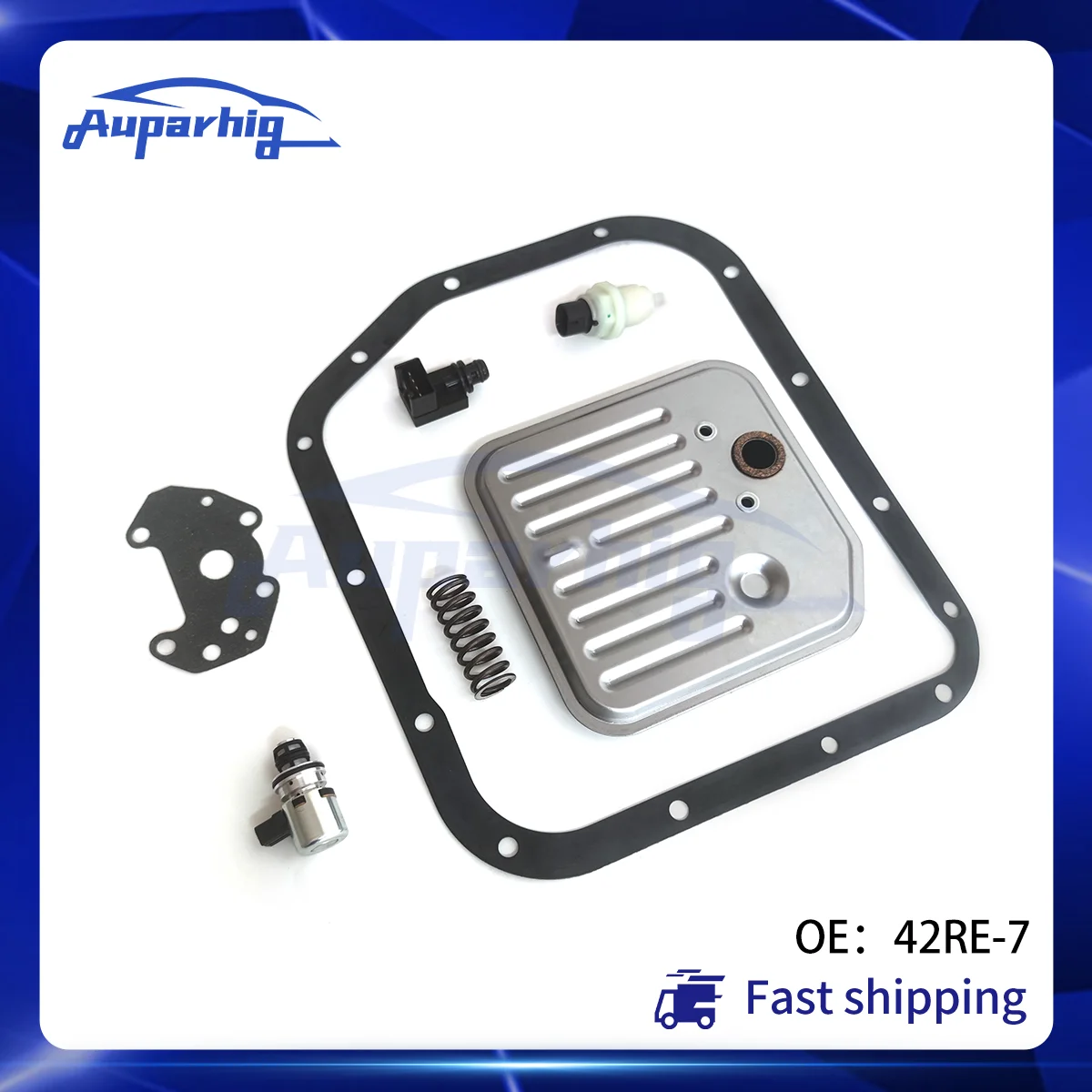 Auparhig New 42RE A518 Governor Pressure Solenoid Sensor Kit 4617210 56028196AD For Jeep Grand Cherokee Dodge Ram 1998-2007
Auparhig New 42RE A518 Governor Pressure Solenoid Sensor Kit 4617210 56028196AD For Jeep Grand Cherokee Dodge Ram 1998-2007