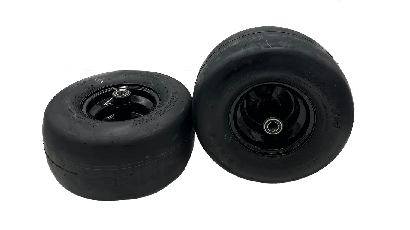 Set of 2 - 13x6.50-6 4 Ply Smooth Tire & Wheel Assembly
Set of 2 - 13x6.50-6 4 Ply Smooth Tire & Wheel Assembly