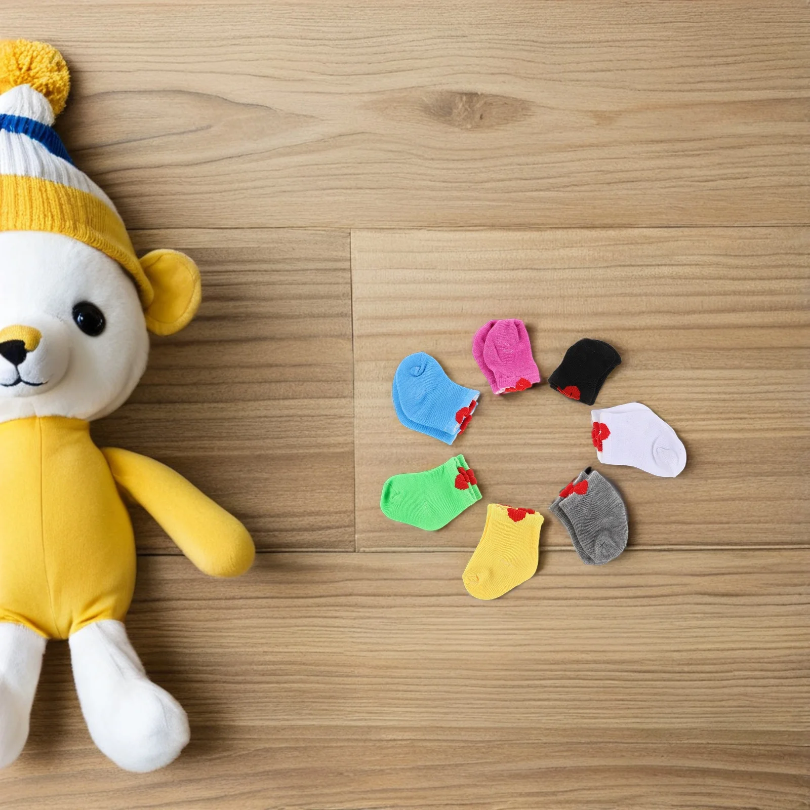 7pcs Socks Set For 18 Inch American Soft Multicolor Mini Socks For Pretend Accessories Collection
7pcs Socks Set For 18 Inch American Soft Multicolor Mini Socks For Pretend Accessories Collection