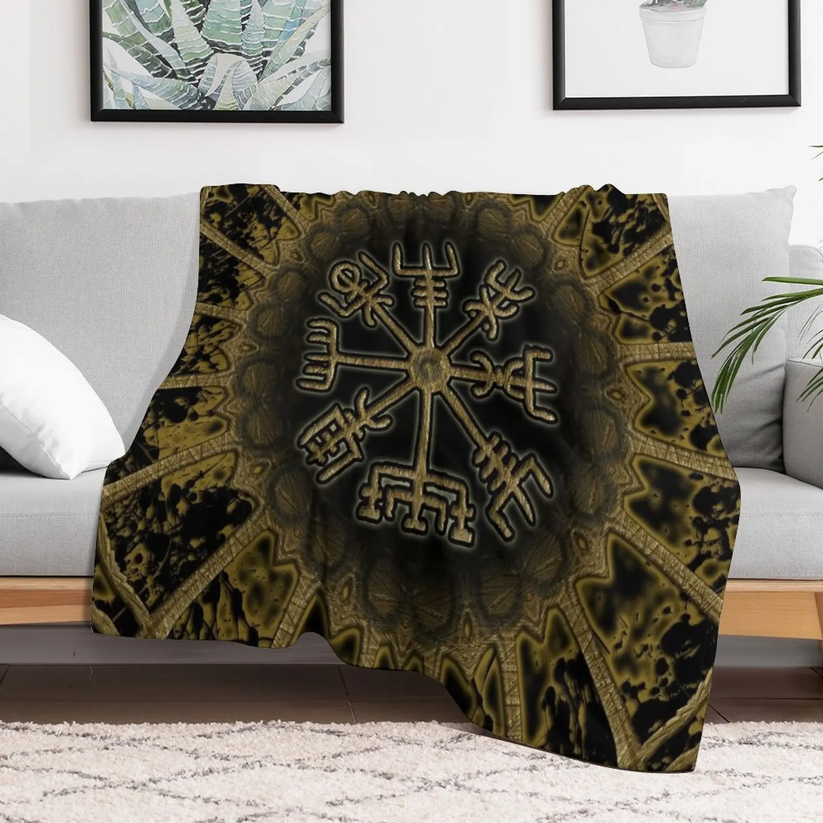 Vegvisir Vikings Compass Throw Blanket manga for sofa Flannels Plaid Blankets
Vegvisir Vikings Compass Throw Blanket manga for sofa Flannels Plaid Blankets
