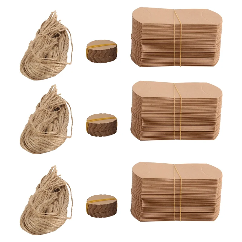 AA80-150 Pieces Kraft Paper Pillow Box Kit Candy Box Wedding Favor Box With Thank You Tag And Twines For Wedding Baby Shower
AA80-150 Pieces Kraft Paper Pillow Box Kit Candy Box Wedding Favor Box With Thank You Tag And Twines For Wedding Baby Shower