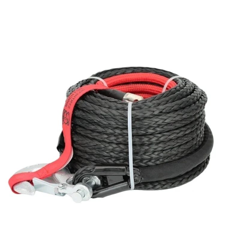 Off-road vehicle traction rope winch rope polymer trailer nylon rope
Off-road vehicle traction rope winch rope polymer trailer nylon rope