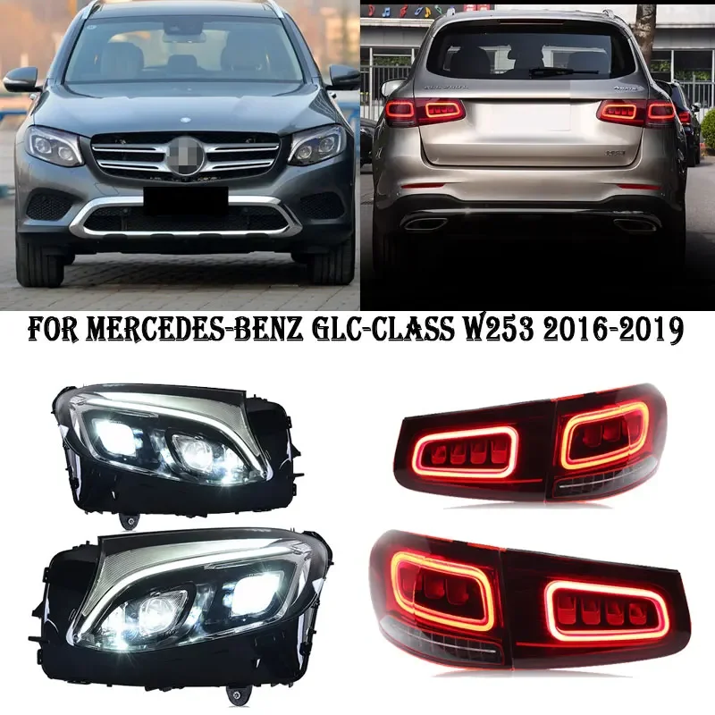 led Headlight with Taillights For Mercedes Benz GLC260 GLC300 W253 2016-2019 Refit Assembly LED DRL Dynamic Turn Signal Light
led Headlight with Taillights For Mercedes Benz GLC260 GLC300 W253 2016-2019 Refit Assembly LED DRL Dynamic Turn Signal Light