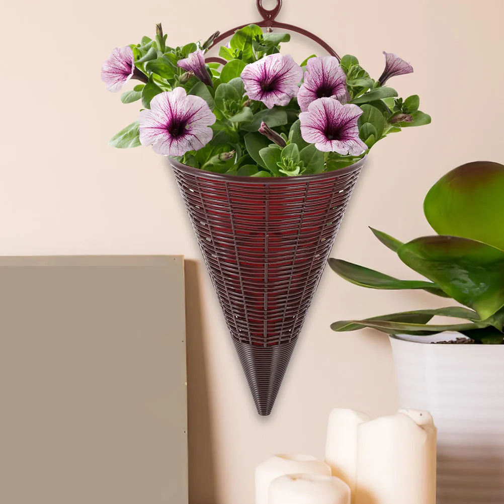 4pcs Basket Woven Flower Arrangement Indoor Planter For Home Office Hotel Wall Mount Storage Plastic Hanging Cone Basket Modern
4pcs Basket Woven Flower Arrangement Indoor Planter For Home Office Hotel Wall Mount Storage Plastic Hanging Cone Basket Modern