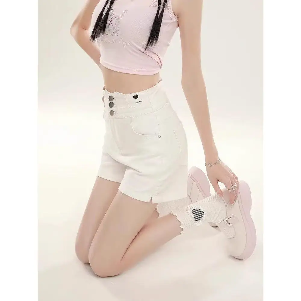 Low Waist Denim Shorts Women's Fashion Pocket Rivet Super Short Sexy Frayed Tight Hot Pants Straight Leg Jeans Casual Summer
Low Waist Denim Shorts Women's Fashion Pocket Rivet Super Short Sexy Frayed Tight Hot Pants Straight Leg Jeans Casual Summer
