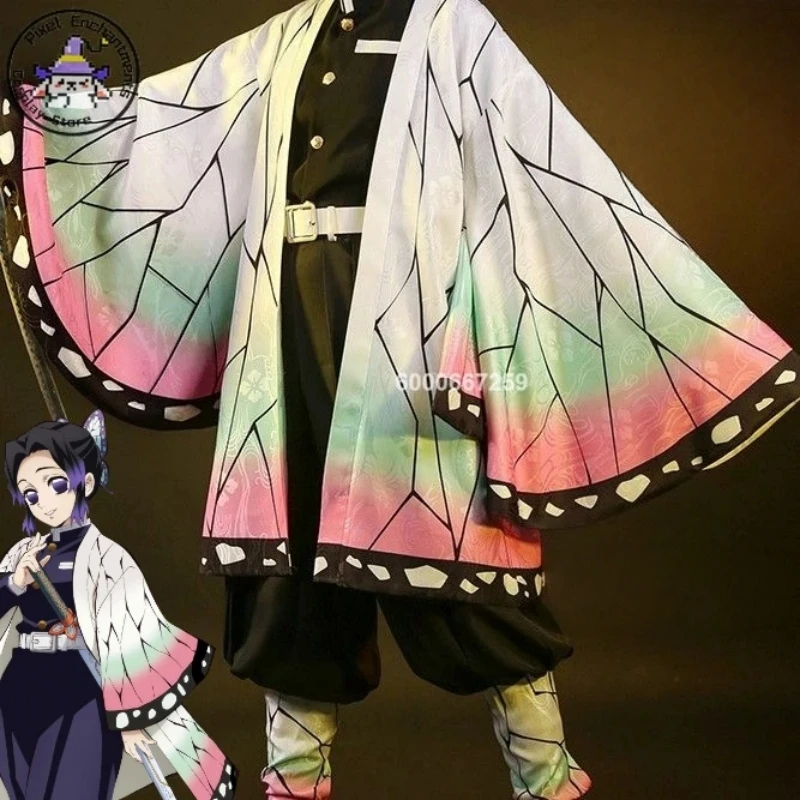 Demon Slayer аниме Kochou Shinobu косплей костюм Kisatsutai женская японская униформа хаори парик Хэллоуин вечерние Comic Con наряд
Demon Slayer аниме Kochou Shinobu косплей костюм Kisatsutai женская японская униформа хаори парик Хэллоуин вечерние Comic Con наряд