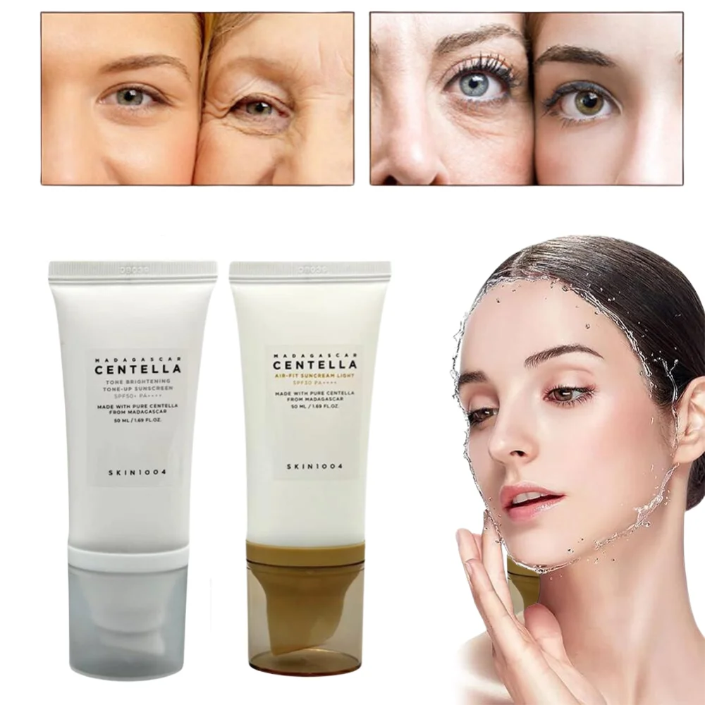 Centella Sunscreen Hyaluronic Acid Sun Block Moisturizing Suncream Lightweight Skincare Hydrating Non-sticky Skin Care
Centella Sunscreen Hyaluronic Acid Sun Block Moisturizing Suncream Lightweight Skincare Hydrating Non-sticky Skin Care
