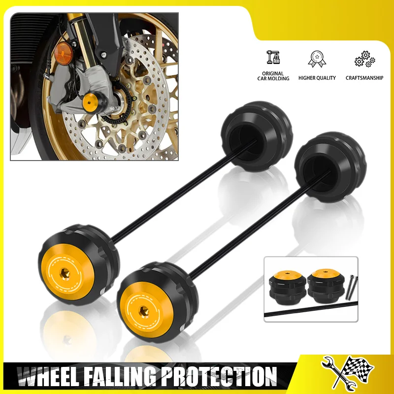 For XT1200Z XT1200ZE Super Tenere 2010-2020 Motorcycle Front & Rear Wheel Axle Fork Crash Slider Wheel Falling Protector Pad
For XT1200Z XT1200ZE Super Tenere 2010-2020 Motorcycle Front & Rear Wheel Axle Fork Crash Slider Wheel Falling Protector Pad