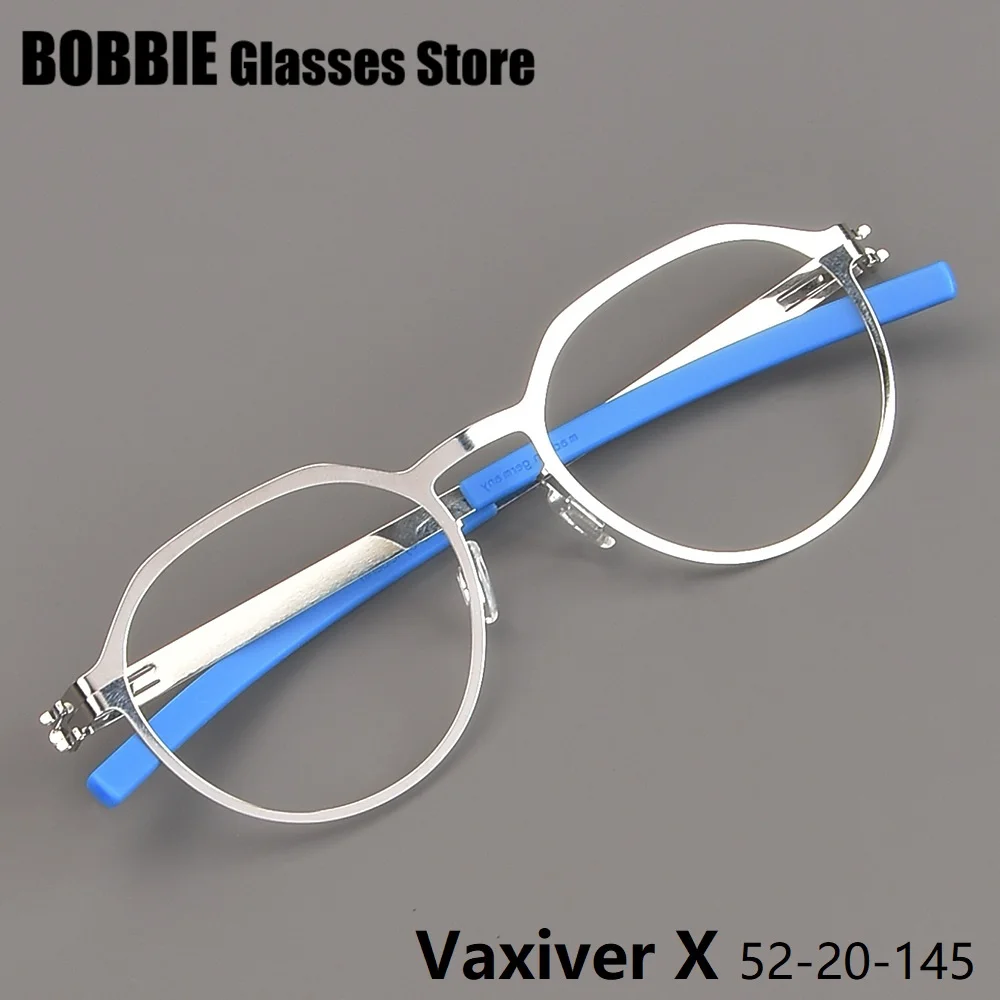 Простые модные мужские очки в оправе, многоугольные овальные очки, легкие тонкие безвинтовые очки, женские очки, немецкий бренд Vaxiver X 
Простые модные мужские очки в оправе, многоугольные овальные очки, легкие тонкие безвинтовые очки, женские очки, немецкий бренд Vaxiver X