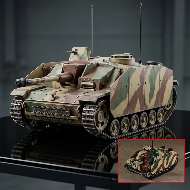 qwert Vintage Military Tank Model MOC Building Bricks War Equipment Modular Technology Gifts Holiday Assemble Children Toys Suit
qwert Vintage Military Tank Model MOC Building Bricks War Equipment Modular Technology Gifts Holiday Assemble Children Toys Suit
