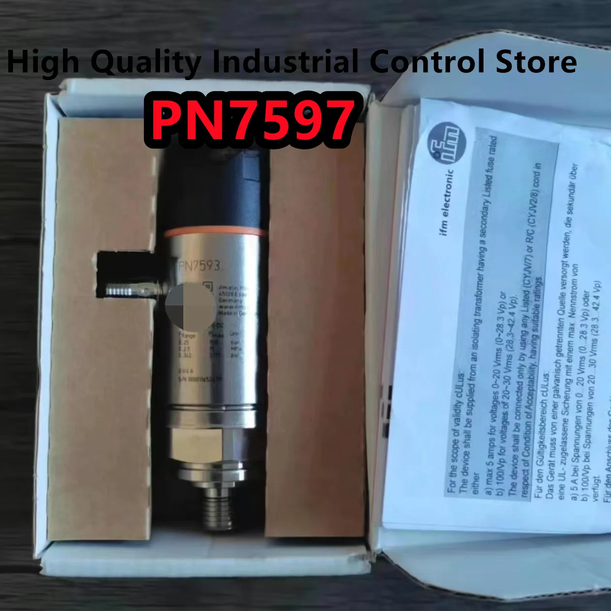 Sensor ,PN7597,PN7599, свяжитесь со службой поддержки клиентов, чтобы разместить заказ
Sensor ,PN7597,PN7599, свяжитесь со службой поддержки клиентов, чтобы разместить заказ