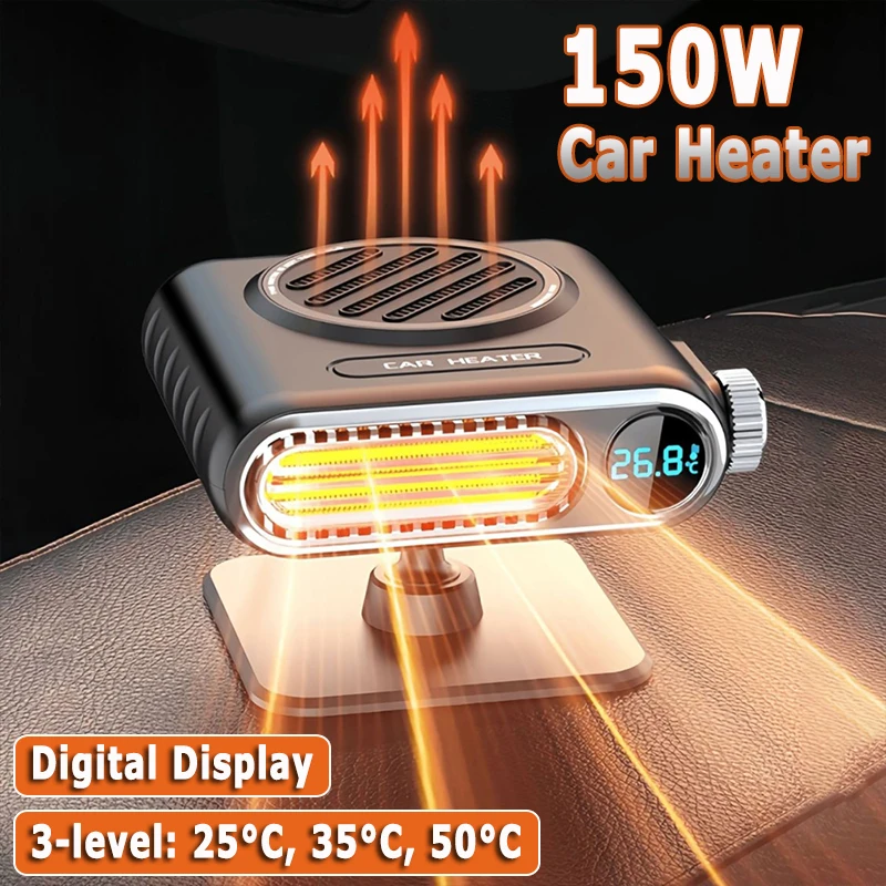 Автомобильный обогреватель 150 Вт, 12 В, обогреватель лобового стекла, размораживатель, туманоуловитель, 3-уровневая температура, цифровой дисплей, быстрый нагрев, обогреватель воздуха
Автомобильный обогреватель 150 Вт, 12 В, обогреватель лобового стекла, размораживатель, туманоуловитель, 3-уровневая температура, цифровой дисплей, быстрый нагрев, обогреватель воздуха