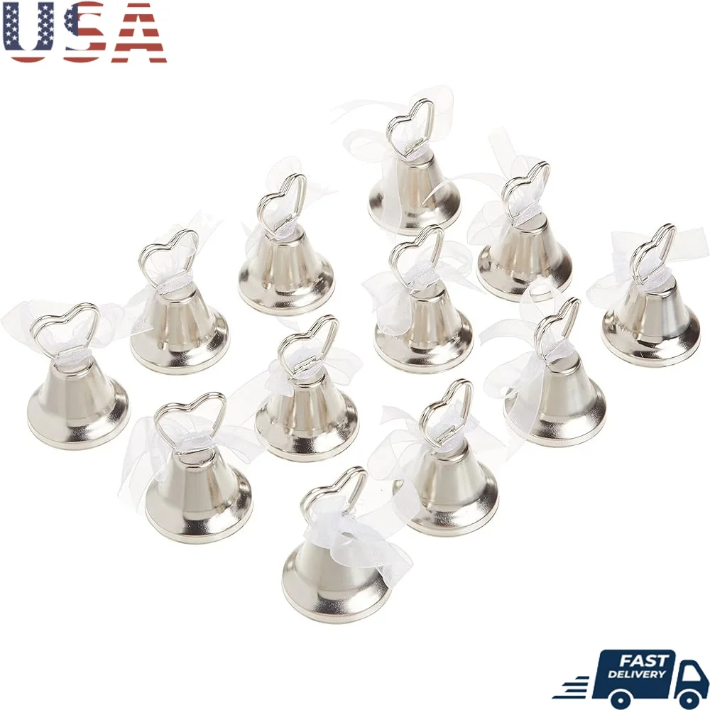 Elegant Silverbell Place Card Holders Set of 12 Premium Quality Table Decor Weddings Events Parties Corporate Functions
Elegant Silverbell Place Card Holders Set of 12 Premium Quality Table Decor Weddings Events Parties Corporate Functions
