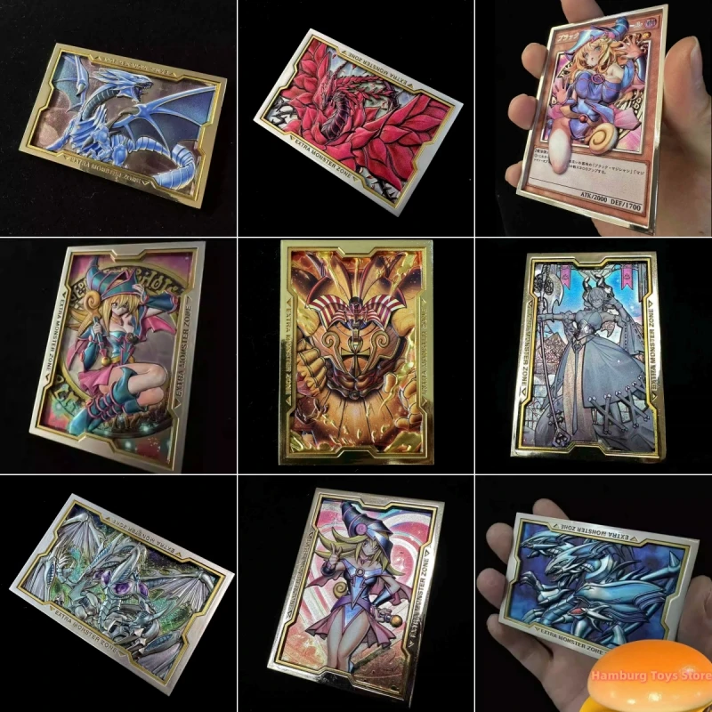 59X86Mm Diy Self Made Yu-Gi-Oh! Blue-Eyes White Dragon Color flash Metal Three-Dimensional Collection Card Anime Card Gift Toys
59X86Mm Diy Self Made Yu-Gi-Oh! Blue-Eyes White Dragon Color flash Metal Three-Dimensional Collection Card Anime Card Gift Toys