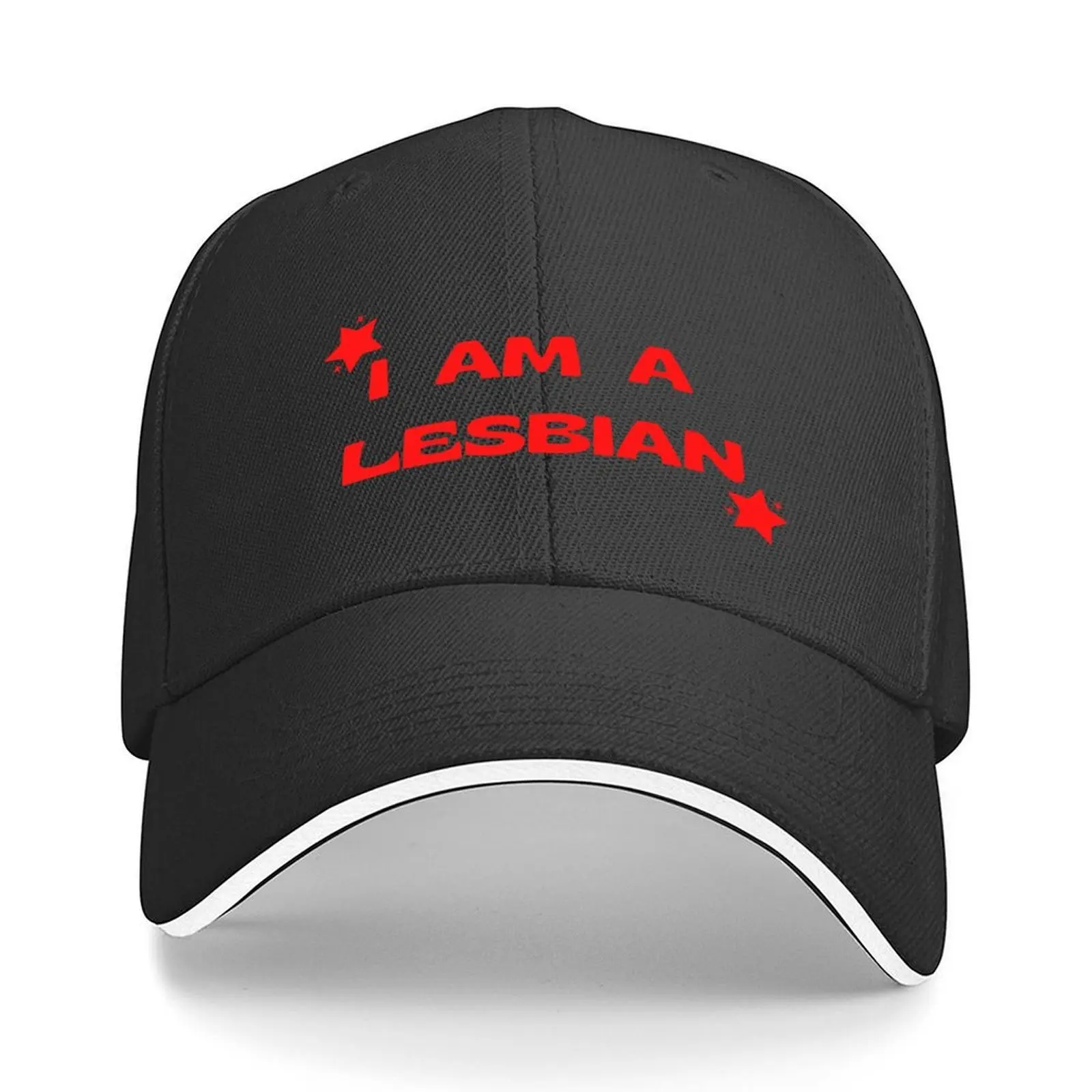 I AM A LESBIAN Baseball Cap Trucker Hat black Uv Protection Solar Hat tea Hat Caps For Women Men's
I AM A LESBIAN Baseball Cap Trucker Hat black Uv Protection Solar Hat tea Hat Caps For Women Men's