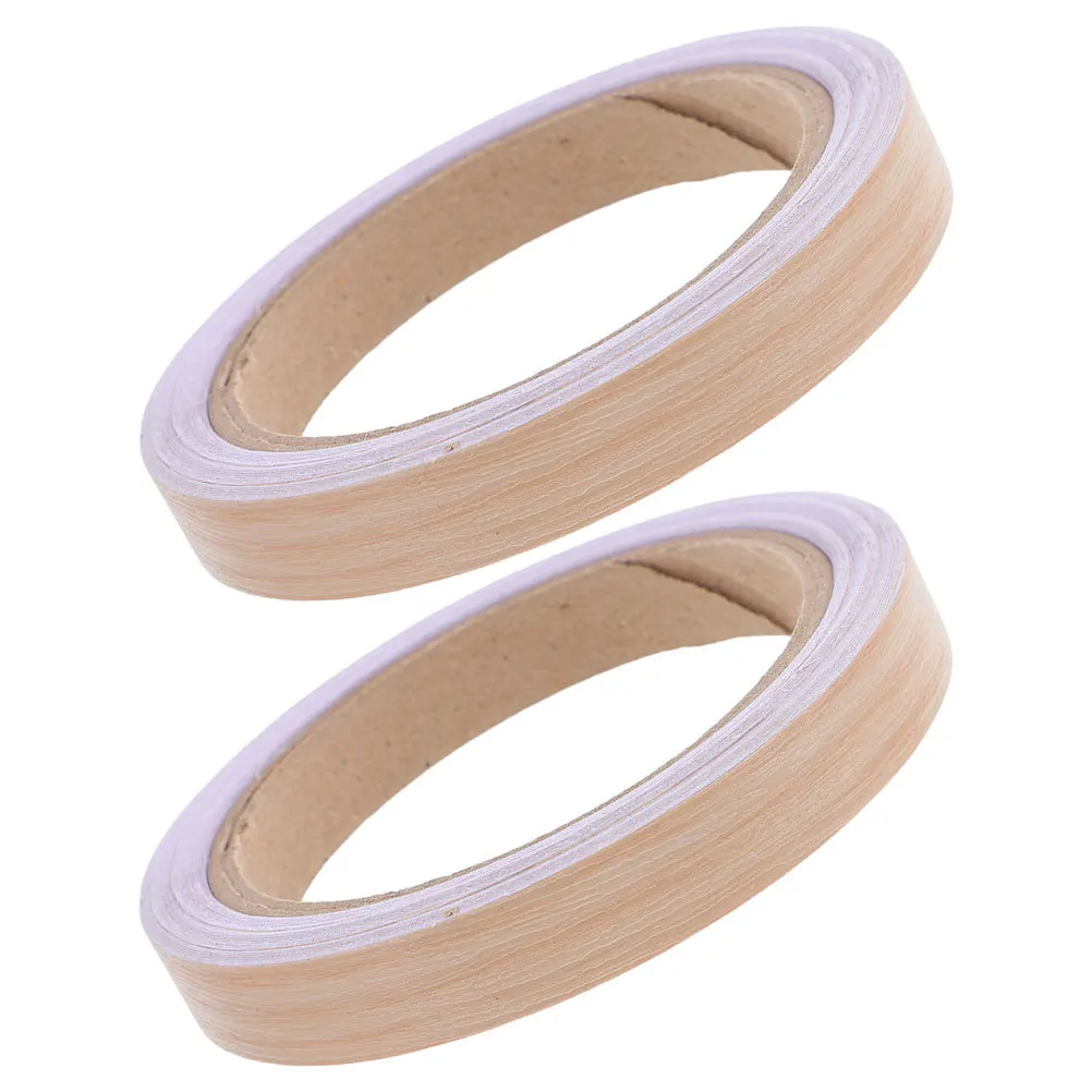 2 Rolls Wood Grain Edge Banding Strip Peel and Stick for Cabinets Tables Stairs Conceal Gaps Easy Application Edging Tape
2 Rolls Wood Grain Edge Banding Strip Peel and Stick for Cabinets Tables Stairs Conceal Gaps Easy Application Edging Tape